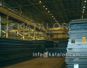 EN10025 S235JR structural steel PACKING AND SHIPPIING